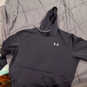 Under Armour 2 XL Black Hooded Sweatshirt